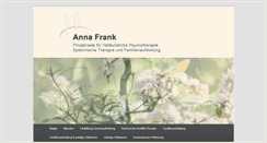 Desktop Screenshot of anna-frank.com